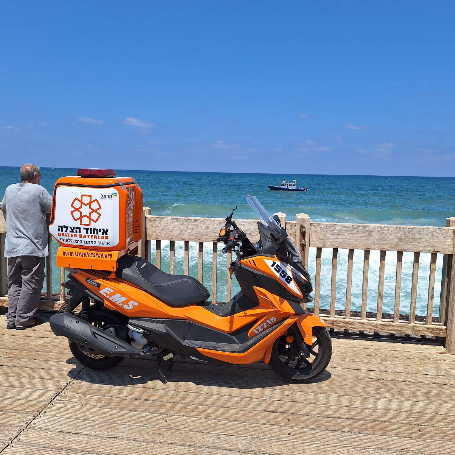 זירת הטביעה בתל אביב