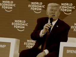 דונלד טראמפ בפורום הכלכלי העולמי בדאבוס