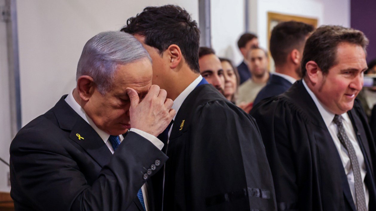 נתניהו בבית המשפט