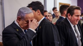 נתניהו בבית המשפט