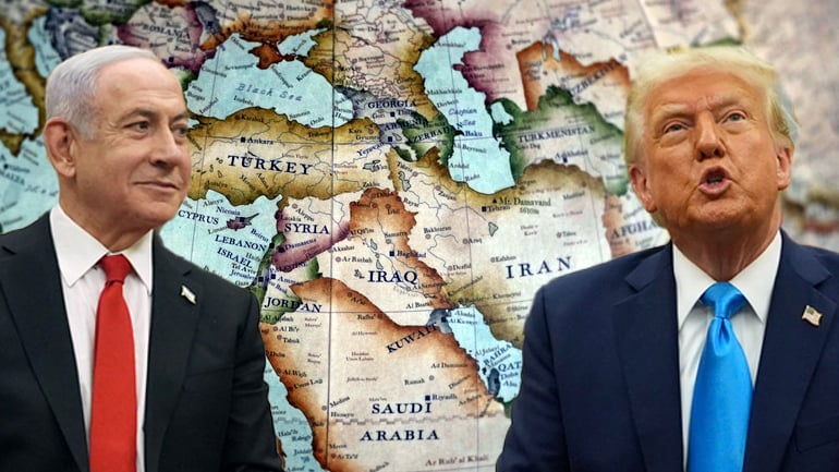 דונלד טראמפ ובנימין נתניהו