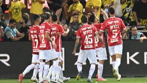 שחקני הפועל באר שבע חוגגים בגמר גביע המדינה