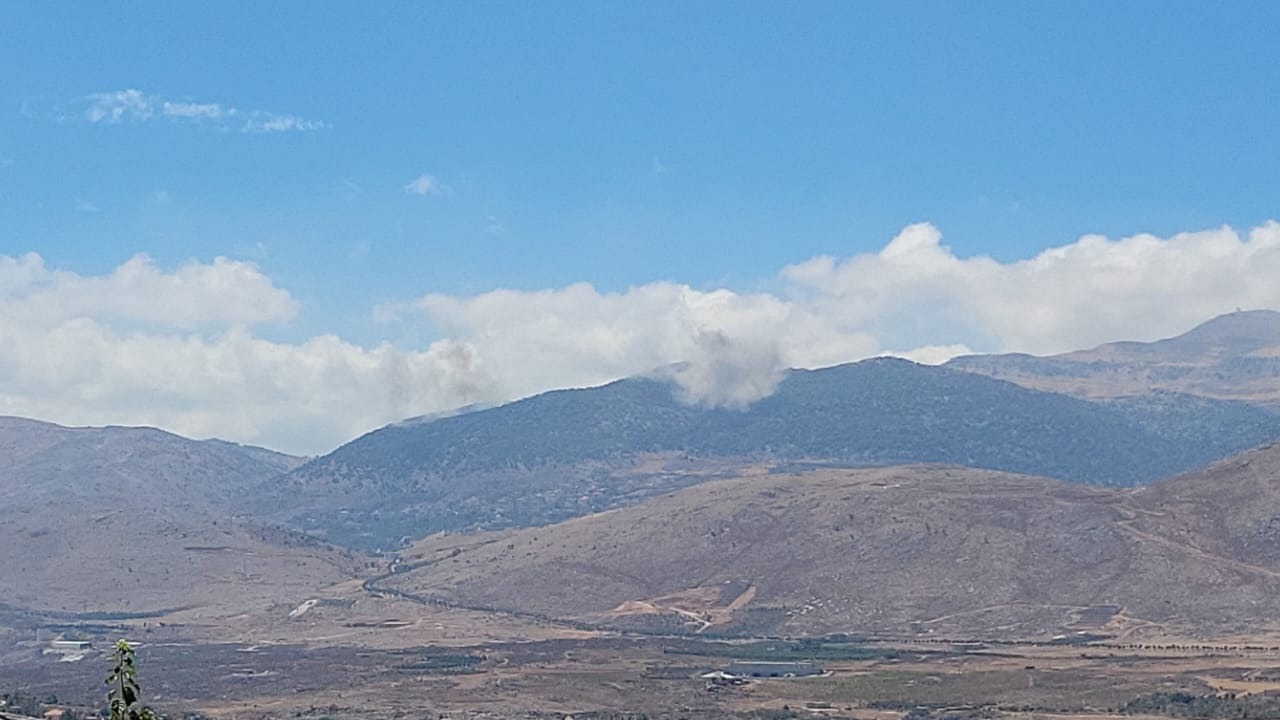 תקיפות ישראליות בעין א-תינה, בבקעה המערבית של לבנון, מול צידון