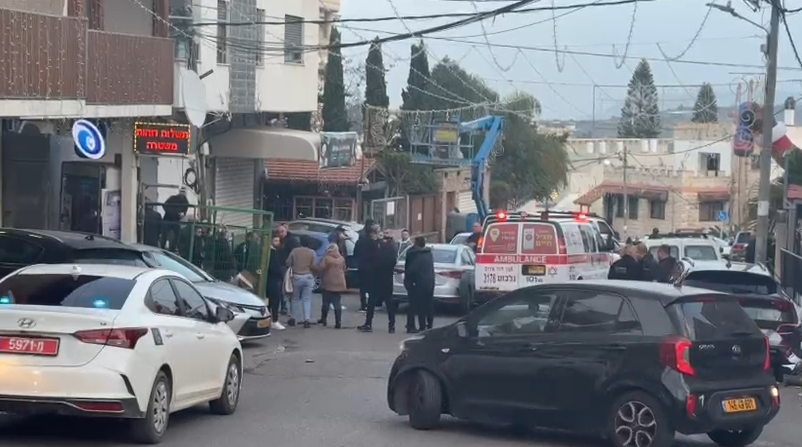 זירת הרצח בנצרת