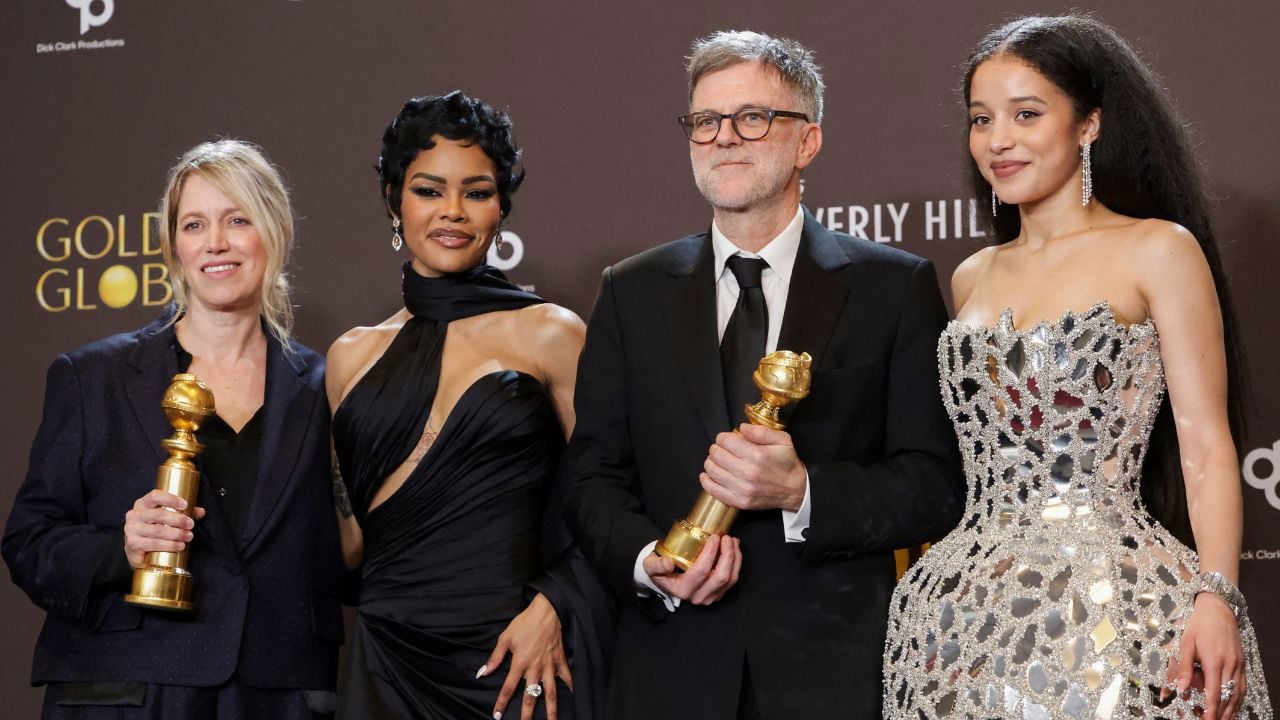 צ'ייס אינפיניטי, פול תומאס אנדרסון, טייאנה טיילור ושרה מרפי בטקס פרסי גלובוס הזהב, הלילה