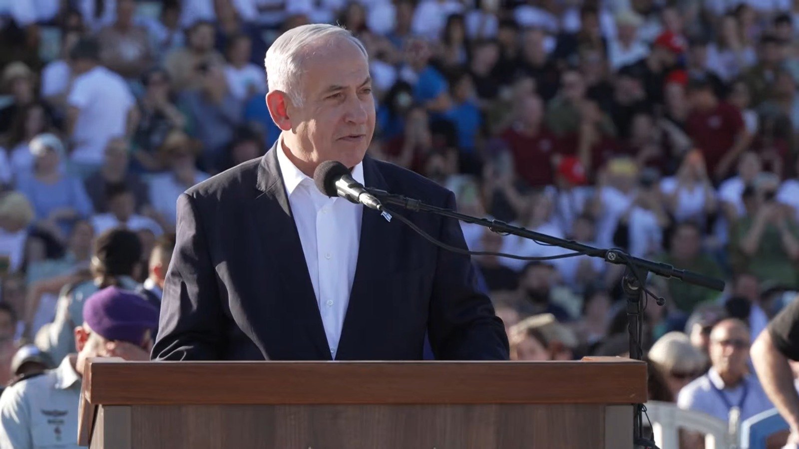 נתניהו בסיום קורס קצינים 28.06.23