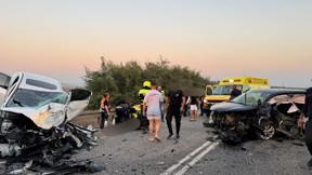 תאונת דרכים סמוך לצמת צלמון בגליל התחתון 