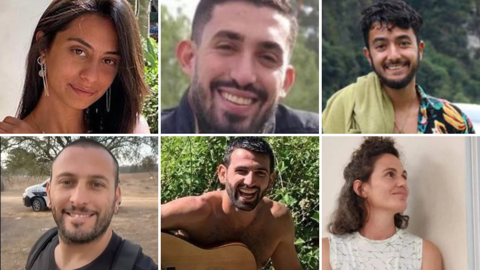 הירש, אורי, עדן, כרמל, אלמוג ואלכס נרצחו בשבי בעזה
