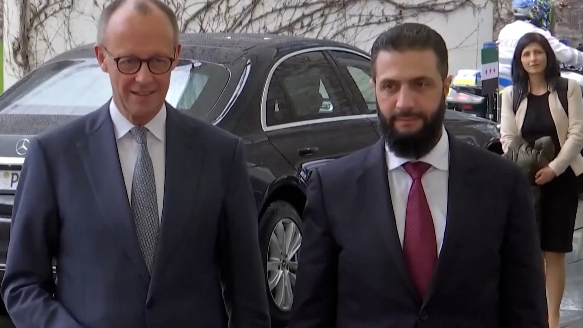 ציר ברלין-דמשק: נשיא סוריה החדש כובש את אירופה