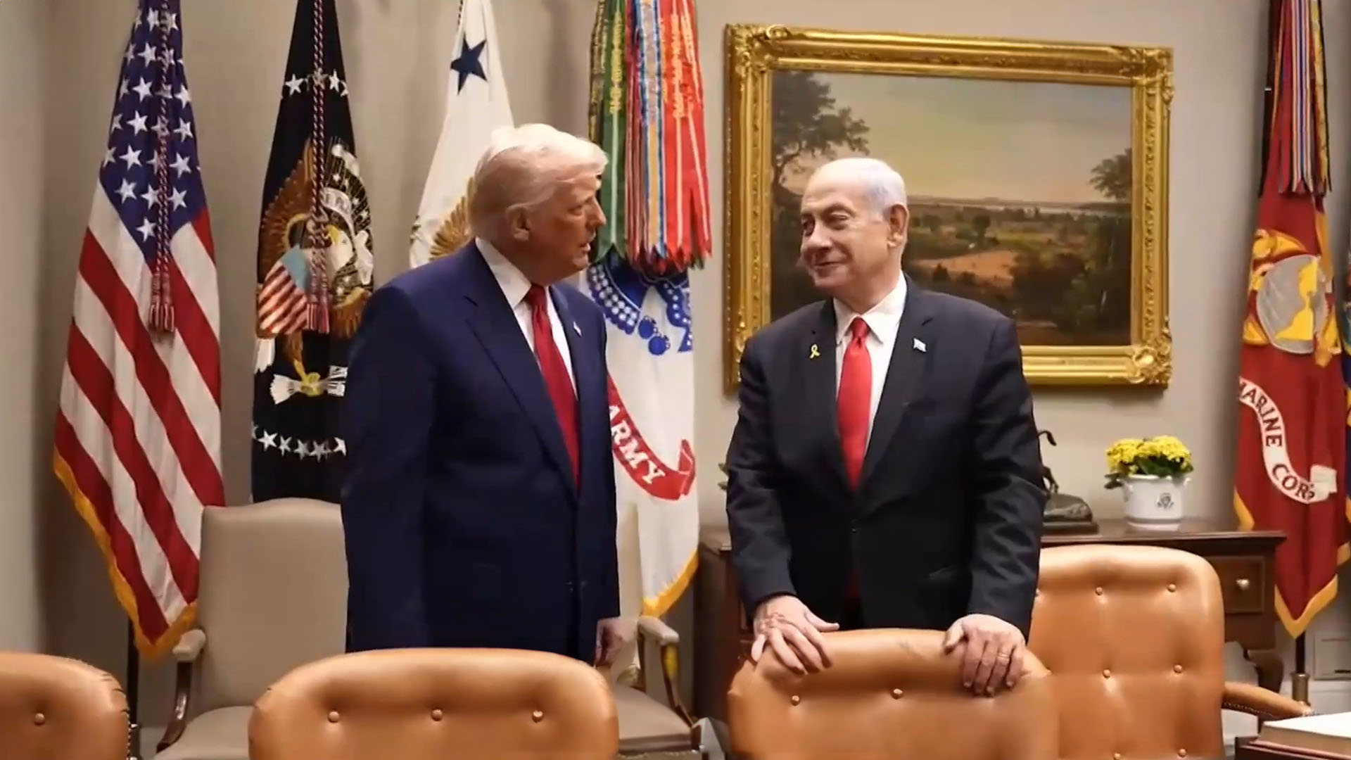 נתניהו וטראמפ