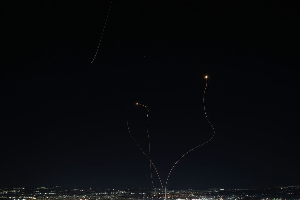 מיירטים בשמי חיפה בעקבות שיגורים מאיראן ביום הראשון למבצע "שאגת הארי", בפברואר 2026