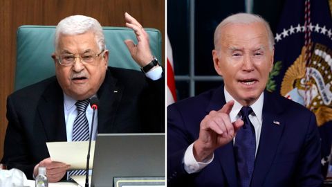 אבו מאזן וביידן