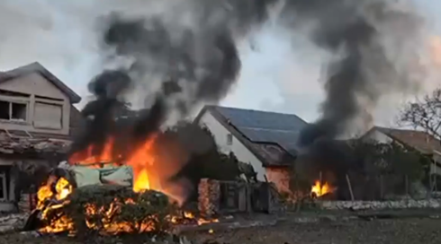 اصابة مباشرة للبيت