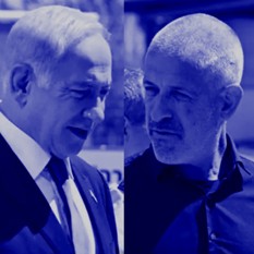ביבי נתניהו ורנן בר