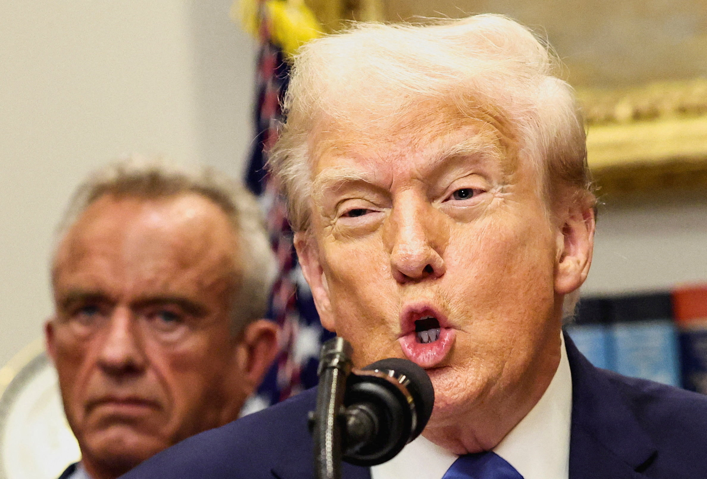 דונלד טראמפ ורוברט קנדי ג'וניור