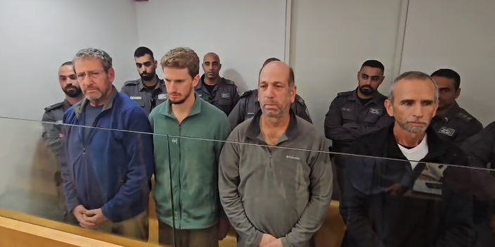 ארבעת הנאשמים בירי נורי התאורה לבית רה"מ בקיסריה