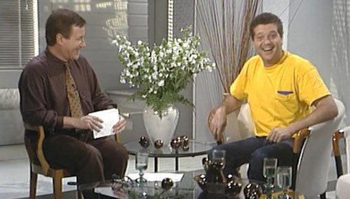 אהוד מנור ואבי קושניר. 1992