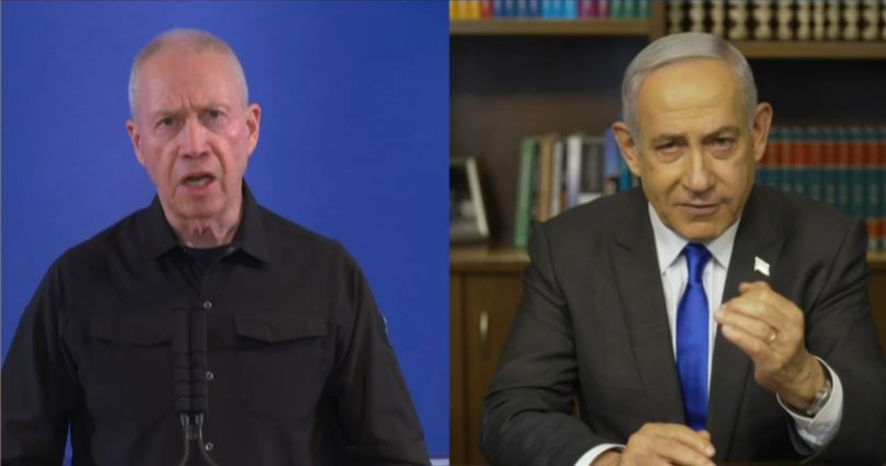 جالانت ونتنياهو