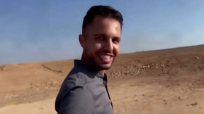 חמאסניק בשוק כריסמס: צולם בבארי בטבח 7 באוקטובר - וקיבל מעמד של פליט