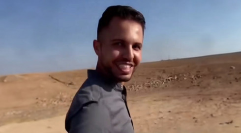 חמאסניק בשוק כריסמס: צולם בבארי בטבח 7 באוקטובר - וקיבל מעמד של פליט