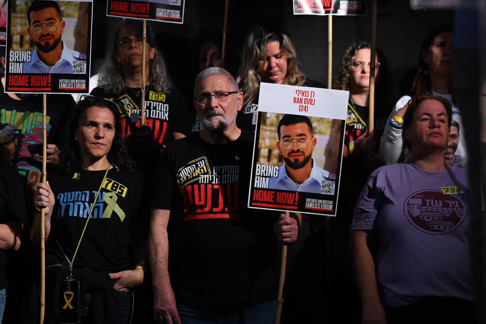 עצרת בכיכר החטופים, רן גואילי, 29.11.25