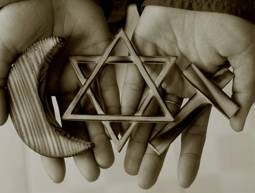 סמלי יהדות, נצרות, אסלאם