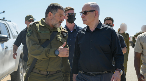 نتنياهو مع زيني