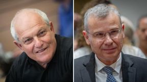 השרים יריב לוין וחיים כץ