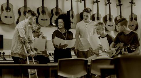 שיעור מוזיקה