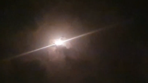 תיעוד יירוט טיל איראני בשמי הארץ