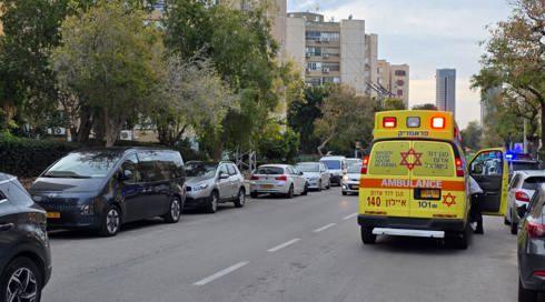 זירת האירוע בבת ים, 21.12.25