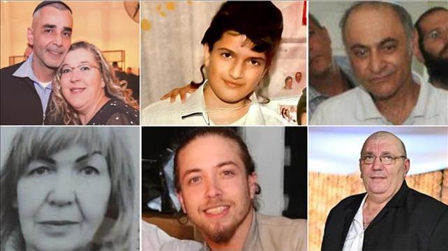 רפאל בן אליהו, אלי ונטלי, אשר נתן, שאול חי, איליה סוסנסקי ואירינה קורולובה - הנרצחים בפיגוע בנווה יעקב 28.1.23