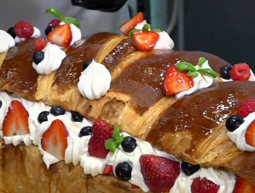 לא פחות משלושה קילו של בצק: הקרואסון המפלצתי מנאפולי כובש את הרשת