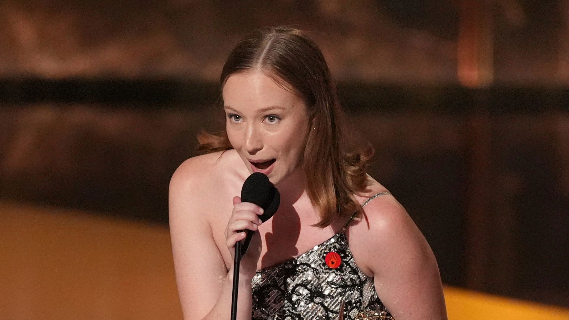 האנה איינבינדר בטקס פרסי האמי, הלילה