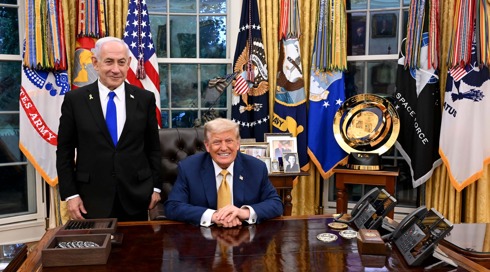 בנימין נתניהו ודונלד טראמפ