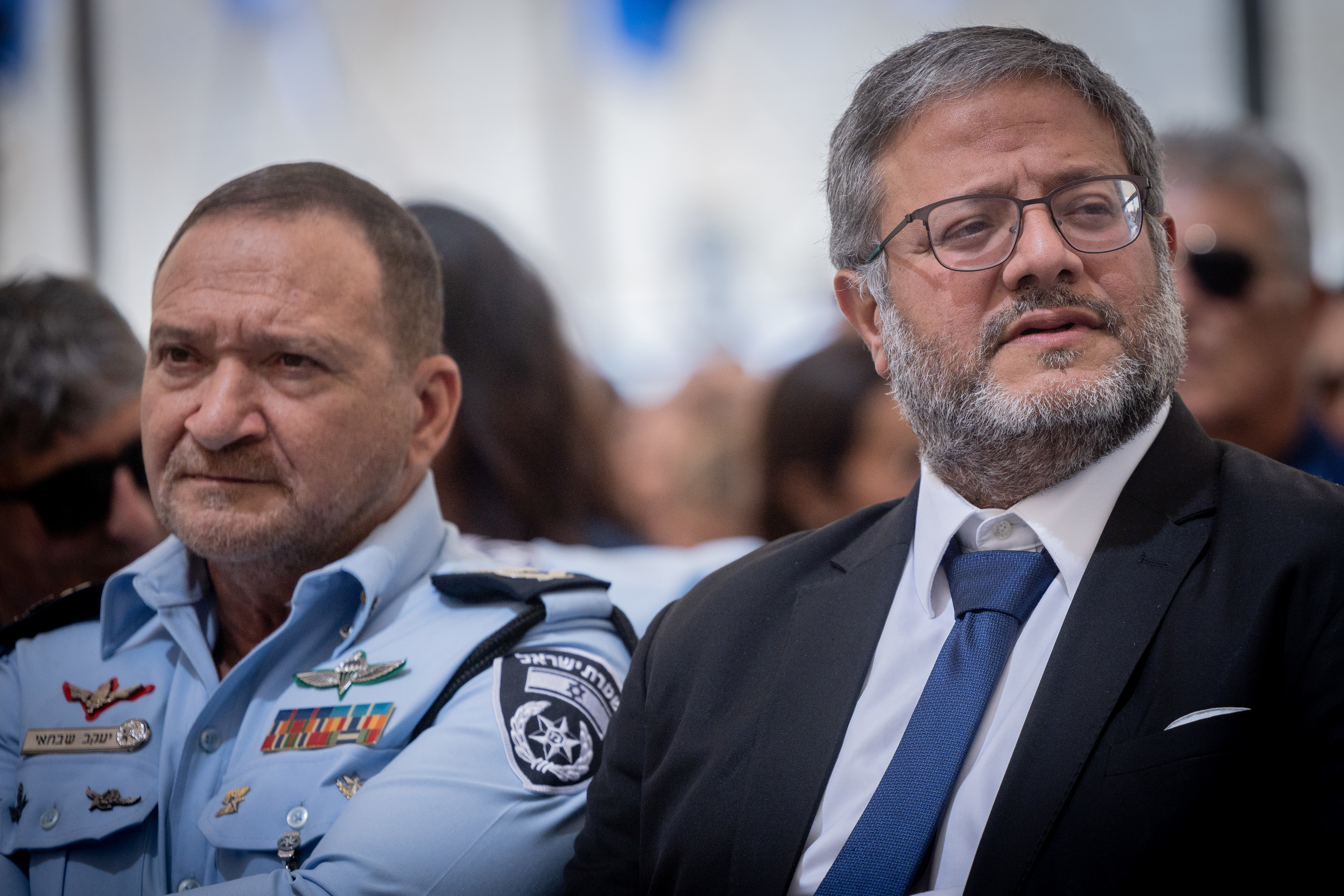 השר לביטחון לאומי ומפכ"ל המשטרה