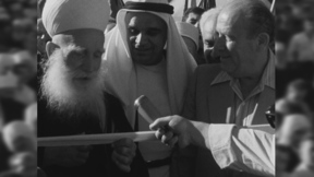 هكذا كان - شق الشارع المؤدي لمقام النبي سبلان في حرفيش عام 1973 