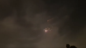 טיל איראני מתפרק מעל מרכז הארץ