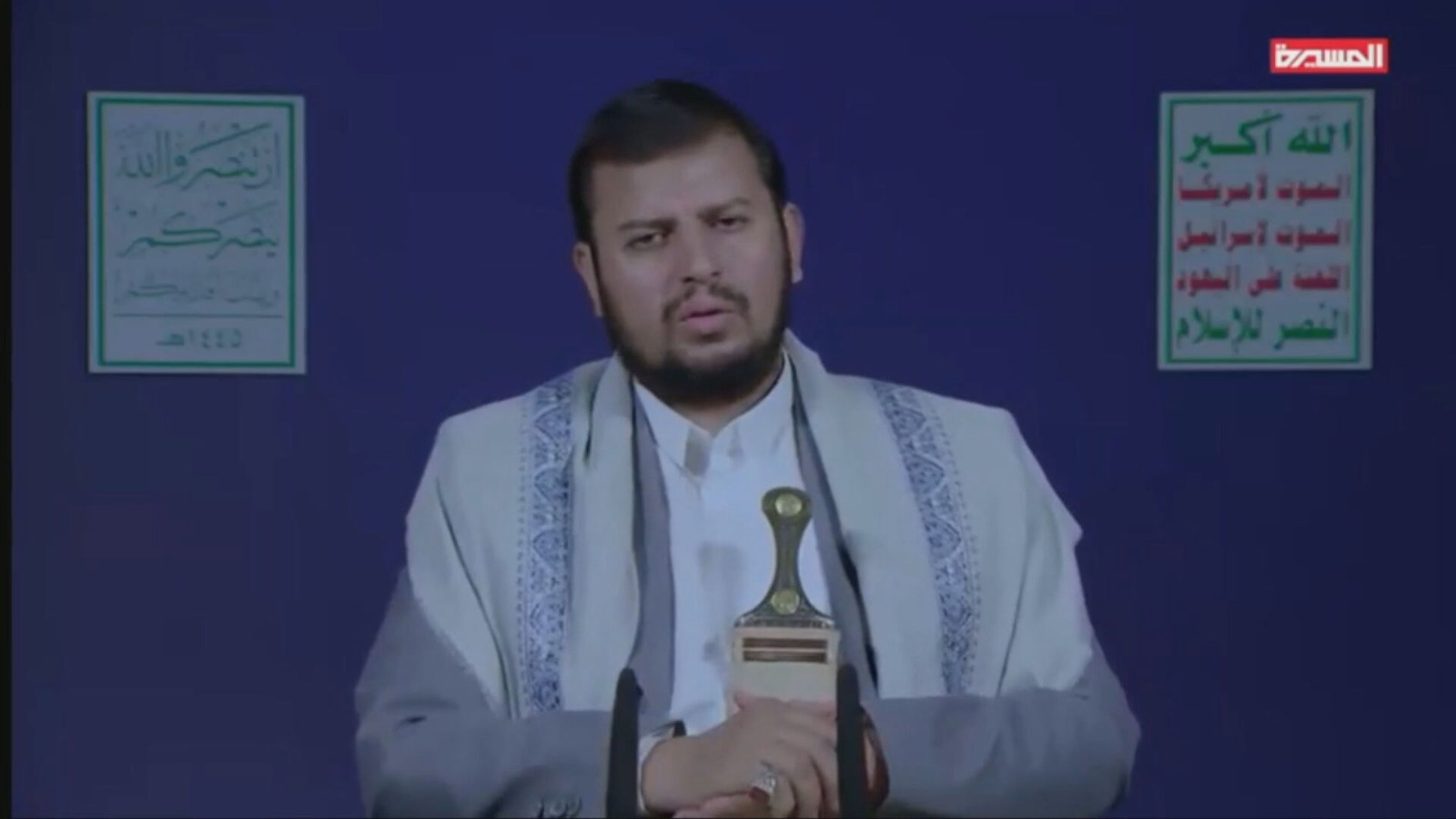 מנהיג החות'ים בתימן עבד אל-מלכ אל-חות'י