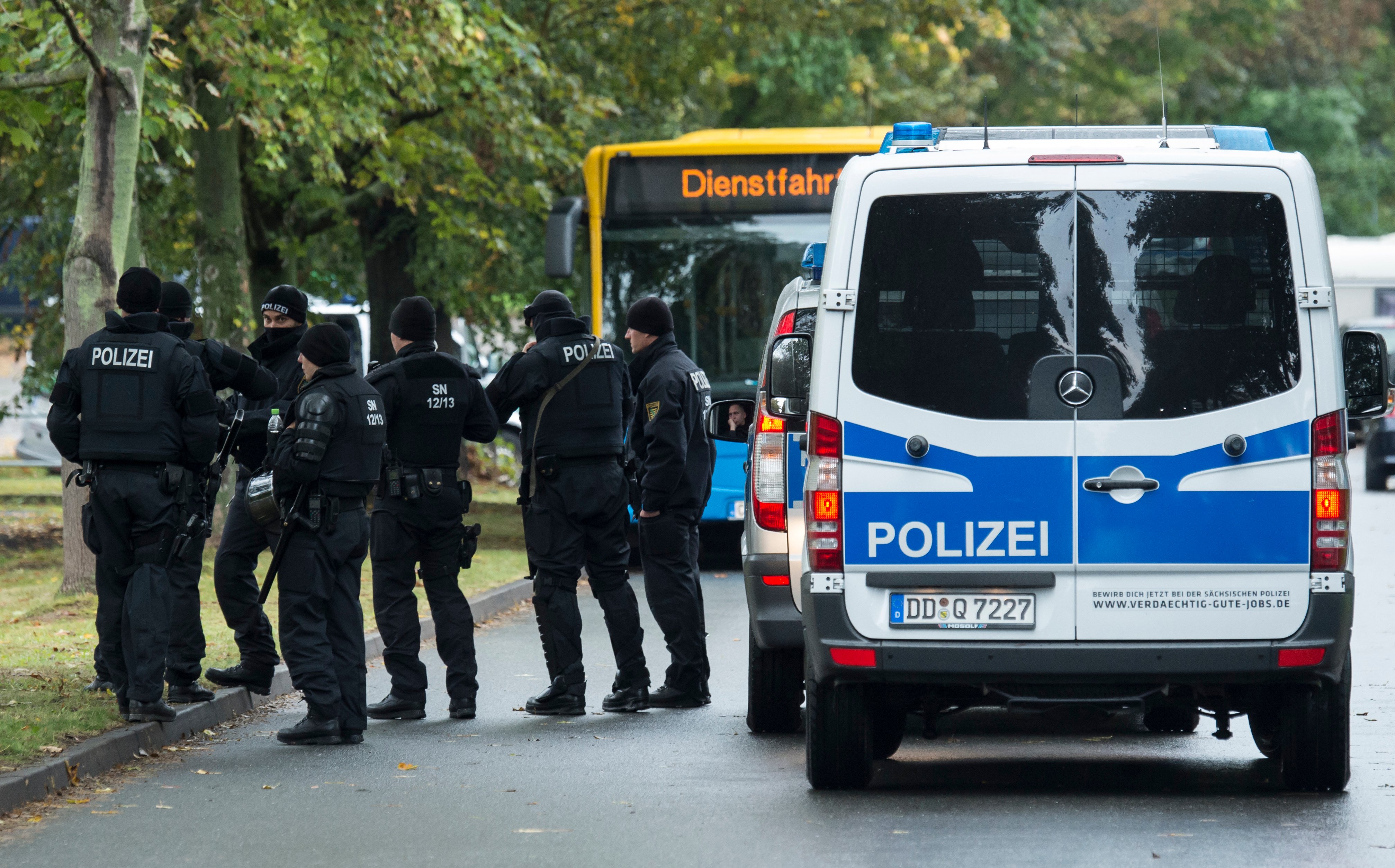 פשיטה של משטרת גרמניה