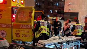 זירת התאונה בירושלים