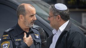 השר איתמר בן-גביר ומפכ"ל המשטרה דני לוי, ארכיון