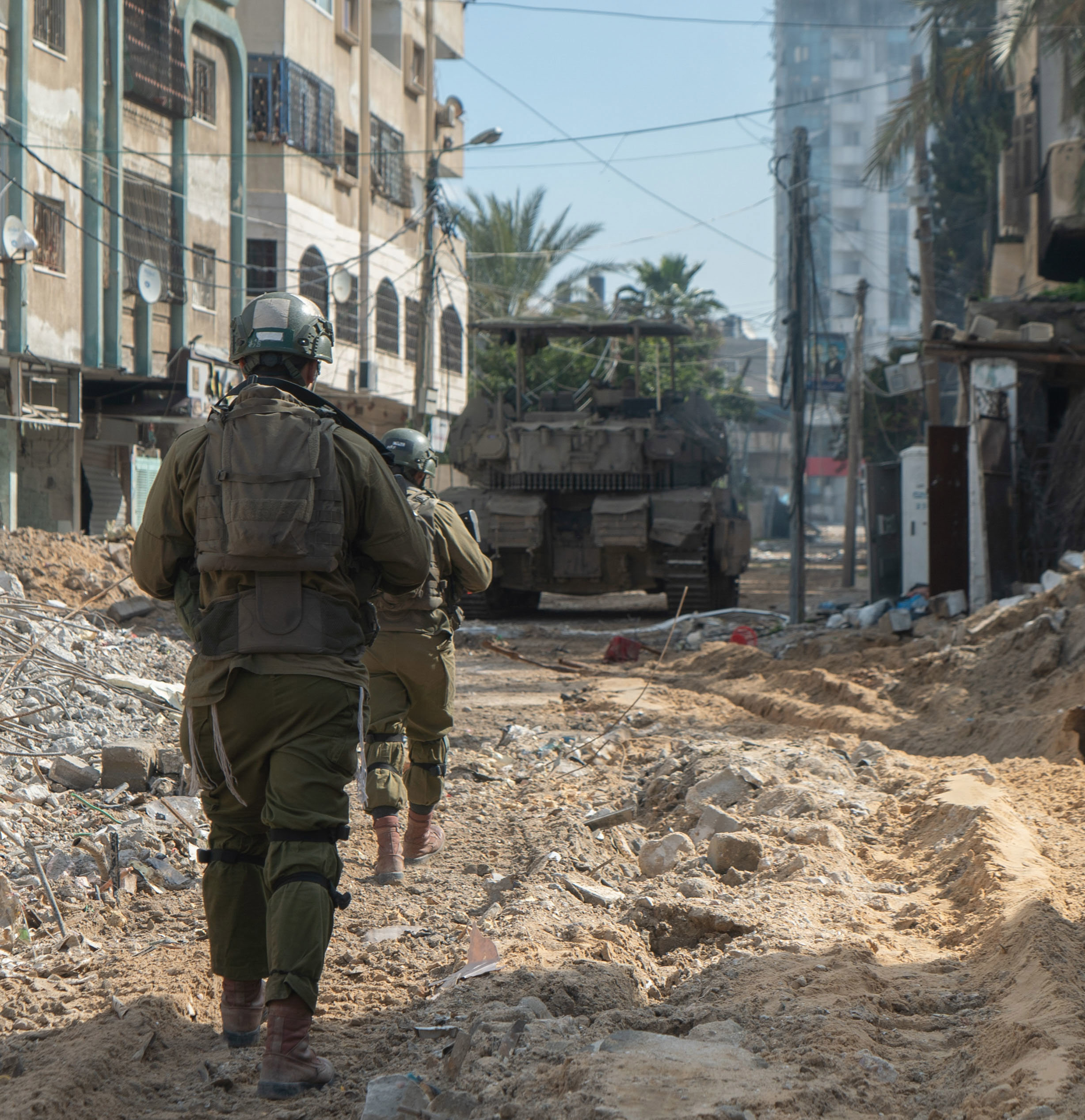 חיילים בעזה