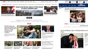 הכותרות הראשיות ברחבי העולם