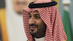 מוחמד בן סלמאן בארמון המלוכה בריאד, בחודש מאי