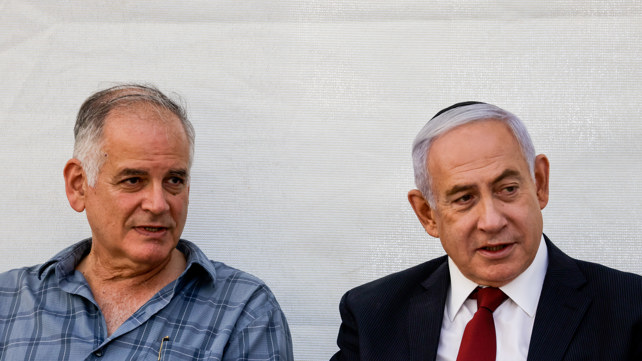 בנימין נתניהו ועידו נתניהו.אוליבייה פיטוסי, פלאש 90 בנימין נתניהו ועידו נתניהו