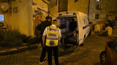 תמונה מהזירה: איזה בת 75 אותרה ללא רוח חיים