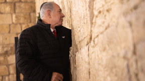 נתניהו בכותל