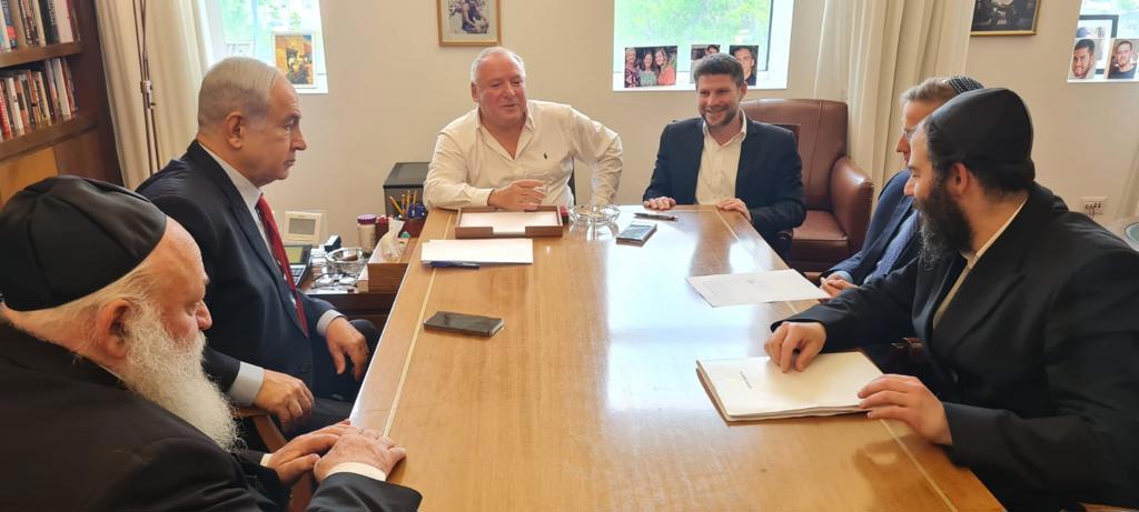 נתניהו סמוטריץ' גולדקונפף תקציב