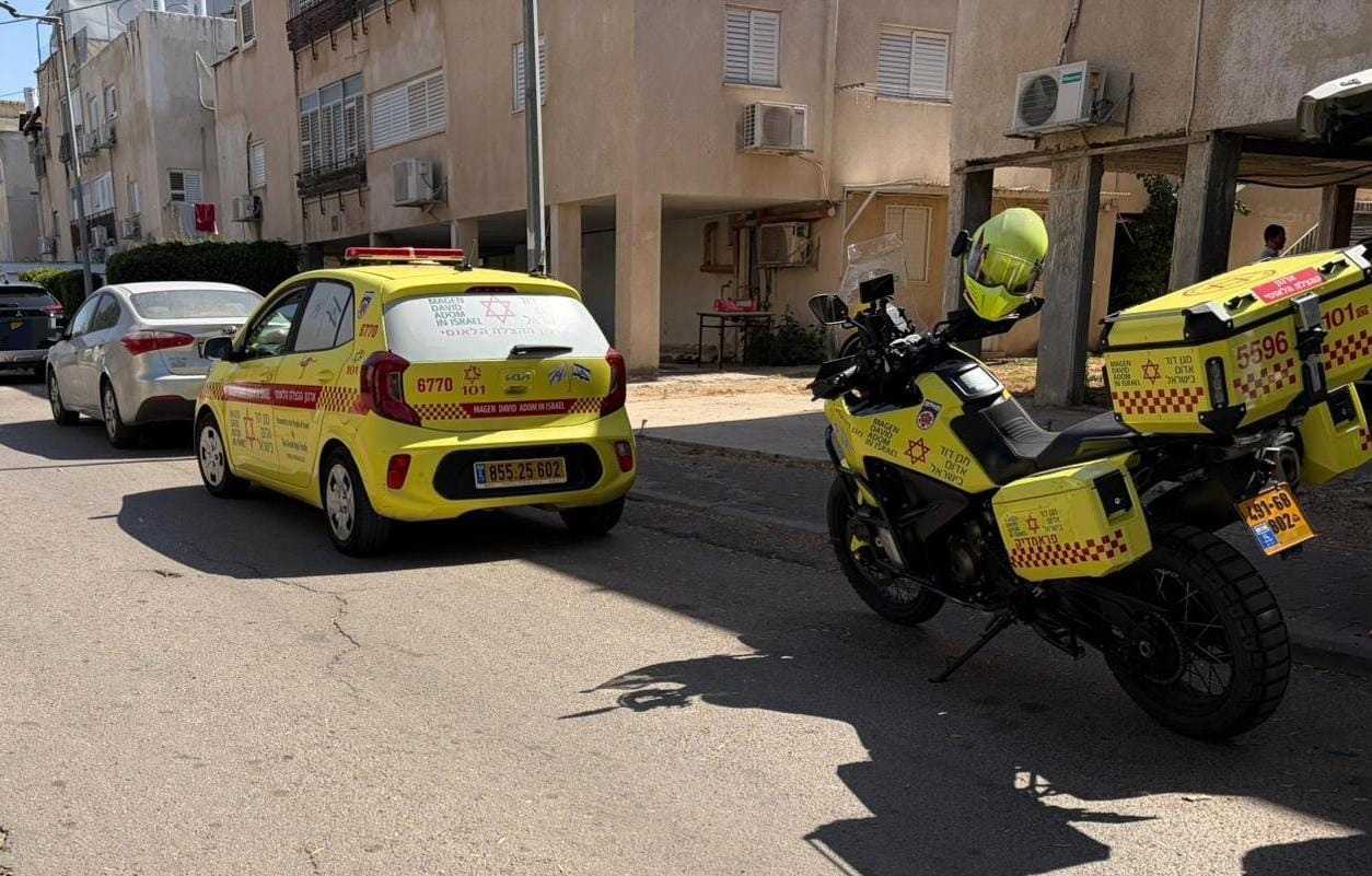 פעילות מד"א בזירה